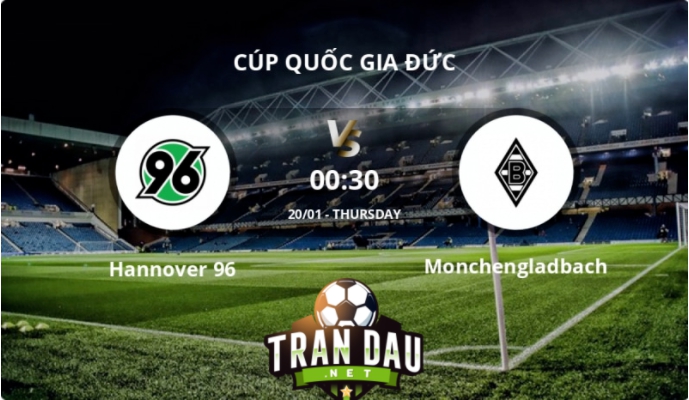 Video Clip Highlights: Hannover 96 vs  Borussia Monchengladbach– CUP ĐỨC